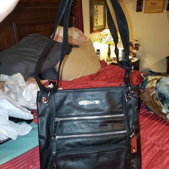 Rosetti Black Crossbody - Picture 3 of 5